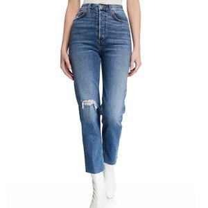 RE/DONE Ultra High-Rise Stovepipe Jeans